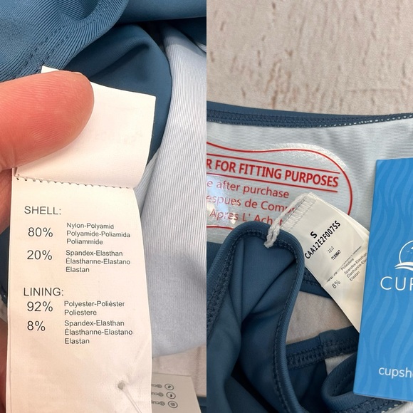 Swimsuit One Piece Bathing Suit Deep V Neck Crisscross Back Adjustable Strap - Picture 17 of 17